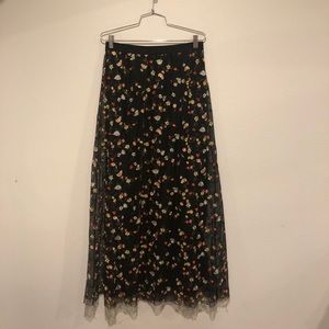 Floral Maxi Skirt